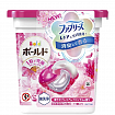 Гелевые капсулы для стирки белья с кондиционером 4 в 1 PG Bold Gel Ball Premium Blossom, цветочный аромат, коробка, 11 шт
