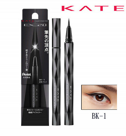 Жидкая подводка лайнер для глаз KATE SUPER SHARP LINER ЕХ KANEBO, цвет черный, 0,6 мл