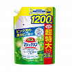 Пенящееся моющее средство KAO Bath Magiclean Green Herb для ванной комнаты с ароматом зелени, сменная упаковка, 1200 мл