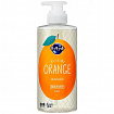 KAO Средство для мытья посуды, овощей и фруктов Cucute Orange, с ароматом апельсина, помпа 500 мл