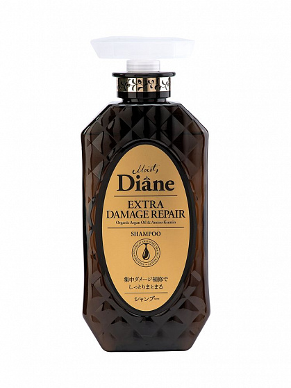Шампунь кератиновый Восстановление MOIST DIANE Perfect Beauty Extra Damage Repair, 450 мл