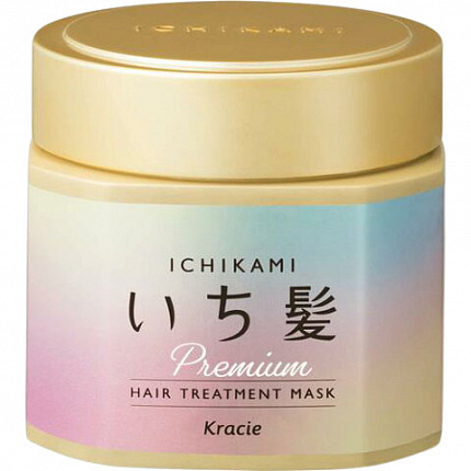 Маска для защиты и восстановления поврежденных волос KRACIE Ichikami Premium, 200 г