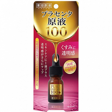 Концентрированная сыворотка для лица с плацентой COSMETEX ROLAND Placental Pure Essence 100%, 10 мл