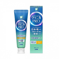 Зубная паста для чувствительных зубов Lion Clinica Pro Hyperesthesia Care Toothpaste, с энзимами, с мягким вкусом мяты, 95 г