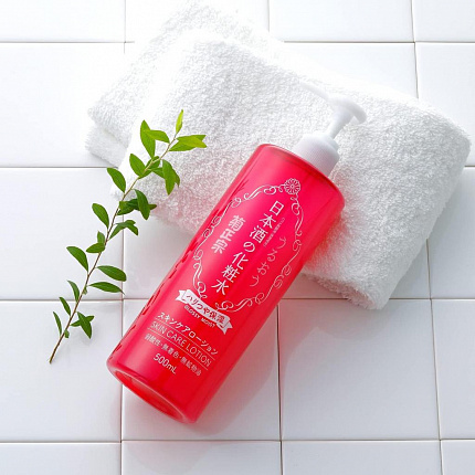Лосьон для ухода за кожей KIKUMASAMUNE Sake Firming & Moisturizing Lotion с церамидами, на основе саке, 500 мл
