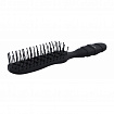 Профессиональная скелетная расческа VeSS HAIRSTYLING PRO Skeleton Brush для сушки и укладки волос, черная