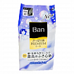 Дезодорант для всего тела в форме салфеток LION "Ban Premium Refresh Shower Sheets" (с пудрой, аромат «Цветочное мыло») 30 шт.