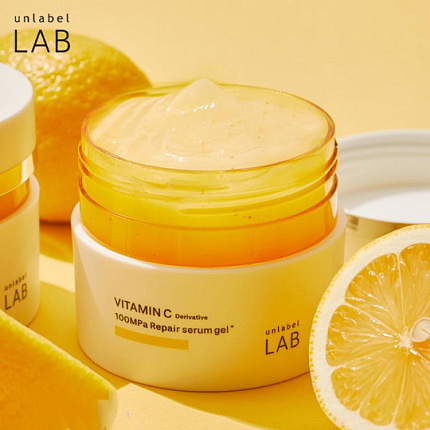Универсальный гель для лица с витамином С UNLABEL LAB Vitamin C Repair Serum Gel, 80 г