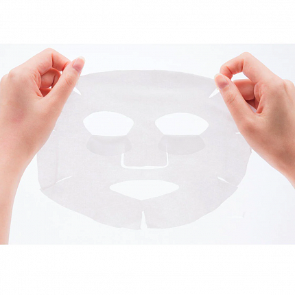 Увлажняющая разглаживающая тканевая маска для лица KOSE Clear Turn Plump Mask с ретинолом и коллагеном, 50 шт.
