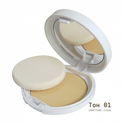 Невесомая компактная минеральная пудра Meishoku Moist Labo BB Mineral Powder тон №1 (светлая охра)