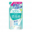 Кондиционер для белья LION Soflan Premium Deodorizer Zero Fresh Green Aroma, с ароматом свежей зелени и фруктов, мягкая упаковка, 380 мл