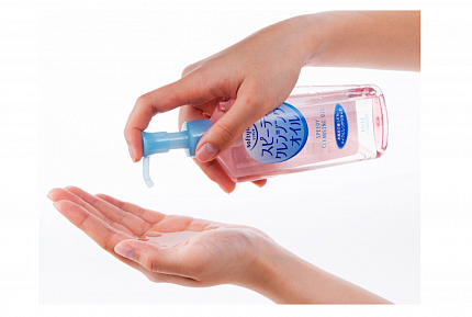 Увлажняющее гидрофильное масло для снятия макияжа KOSE Softymo Speedy Cleansing Oil с экстрактом растительных масел, 230 мл