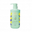 Восстанавливающий шампунь для ухода за окрашенными волосами KRACIE Ichikami Color Care & Base Shampoo, с ароматом цветущей горной вишни и цветков лимона, помпа 480мл