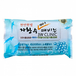 Мыло кусковое ИКРА 3W CLINIC Dirt Soap Caviar, 150 гр