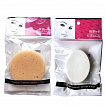 Набор спонжей K-BEAUTY: скрабирующий спонж (для глубокого очищения) и спонж "Овал большой" (для нанесения тонального средства)