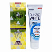 Отбеливающая зубная паста Mukunghwa "Classic White" двойного действия, с микрогранулами, аромат мяты и ментола, 110 гр