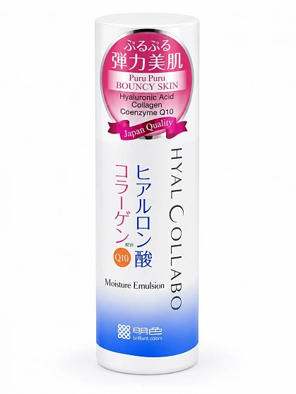 Глубокоувлажняющее молочко MEISHOKU Hyalcollabo Milky Lotion с наноколлагеном и наногиалуроновой кислотой, 145 мл