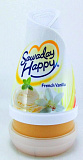 Гелевый освежитель воздуха для комнаты KOBAYASHI Sawaday Happy French Vanilla, с ароматом французской ванили, 150г.