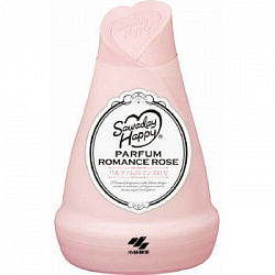 Гелевый освежитель воздуха для комнаты KOBAYASHI Sawaday Happy Parfum Romance Rose, с романтическим ароматом розы и сладких фруктов, 150 г