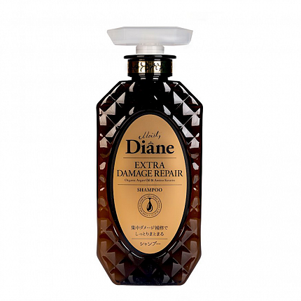 Шампунь кератиновый Восстановление MOIST DIANE Perfect Beauty Extra Damage Repair, 450 мл