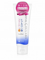 Глубокоувлажняющая пенка для умывания MEISHOKU HYALCOLLABO FACIAL WASH с наноколлагеном и наногиалуроновой кислотой, 100 г 
