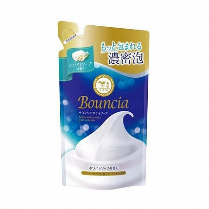 Жидкое мыло для тела с маслом ши, коллагеном и гиалуроновой кислотой COW Bouncia, 360 мл