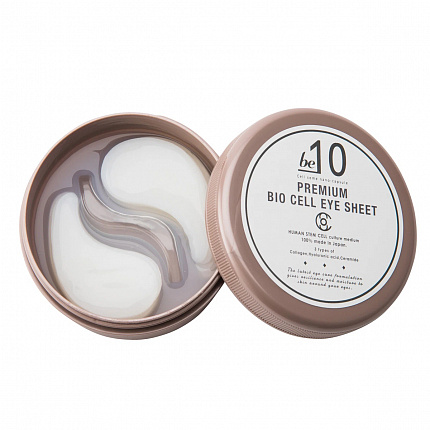 Антивозрастные патчи из био-целлюлозы Be-10 Premium Bio Cell Eye Sheet, 60 шт.