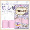 Туалетная бумага двухслойная MARUTOMI TISSUE Hanataba Aroma Time Lavender 12 Rolls Double, с ароматом лаванды, 12 рулонов * 25 м