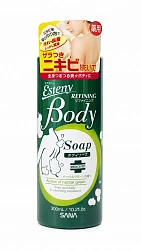 Жидкое мыло для проблемной кожи тела SANA Esteny Refining Body Soap с салициловой кислотой, 300 мл