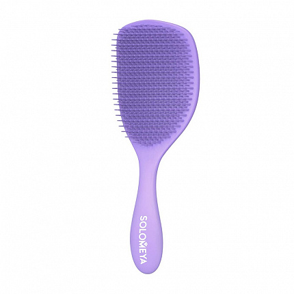 Расческа для сухих и влажных волос АРОМАТ ЛАВАНДЫ Solomeya Wet Detangler Brush Cushion Lavender
