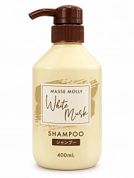 Увлажняющий шампунь MASSE MOLLY White Musk, 400 мл