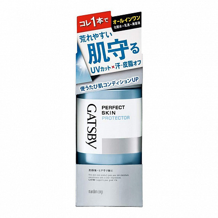Универсальный лосьон для лица MANDOM Gatsby Perfect Skin Protector, защищающий и повышающий барьерные функции кожи, с цветочным ароматом, 150 мл
