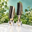 Щётка для мытья и массажа кожи головы S・HEART・S Scalp Brush World Short, розовое золото