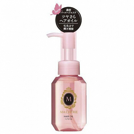Увлажняющее масло для придания блеска волосам SHISEIDO Ma Cherie Hair Oil EX, с освежающим цветочно-фруктовым ароматом, 60 мл