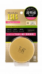 Компактная минеральная BB-пудра "Натуральная охра" №3 MEISHOKU Moist Labo BB Mineral Powder SPF40 PA++++, 7 г