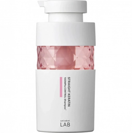 Восстанавливающий шампунь с кератином для повреждённых волос UNLABEL LAB Straight Keratin Hair Treatment, 400 мл