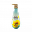 Кондиционер с растительным комплексом KRACIE Dear Beaute Himawari Smooth & Repair для восстановления и гладкости волос, с цветочным ароматом и нотками цитрусов, личи и черной смородины, помпа 500мл