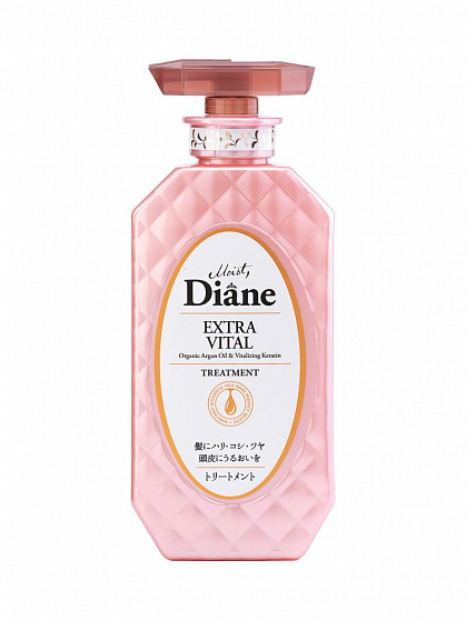 Бальзам-маска кератиновая Уход за кожей головы Moist Diane Extra Vital, 450 мл