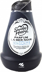 Гелевый освежитель воздуха для комнаты KOBAYASHI Sawaday Happy Parfum La Mer Noir, со свежим ароматом цветов и моря, 150 г