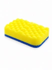 Двухслойная губка для посуды Kikulon Revo Power Kitchen Sponge с жестким абразивным слоем