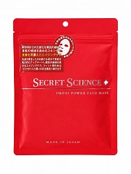 Антивозрастные маски для лица KOR JAPAN Secret Science Uruoi Power Face Mask с PDRN, глутатионом и церамидами, 10 шт.