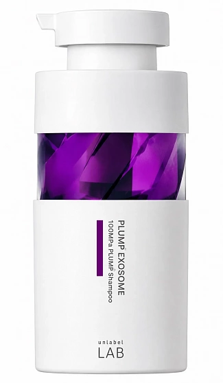 Шампунь для объёма волос UNLABEL LAB PLUMP EXOSOME EX Volume Up, лаванда, 400 мл