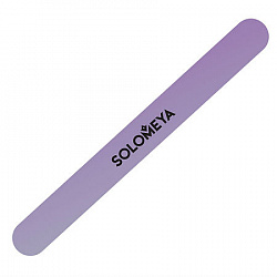 Пилка для натуральных и искусственных ногтей ЛАВАНДА Solomeya Lavander Mylar Nail File, 180/180 грит