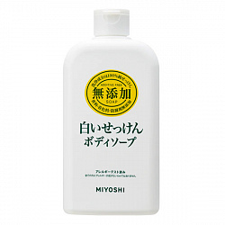 Жидкое мыло для тела на основе натуральных компонентов MIYOSHI Additive Free Body Soap 400 мл
