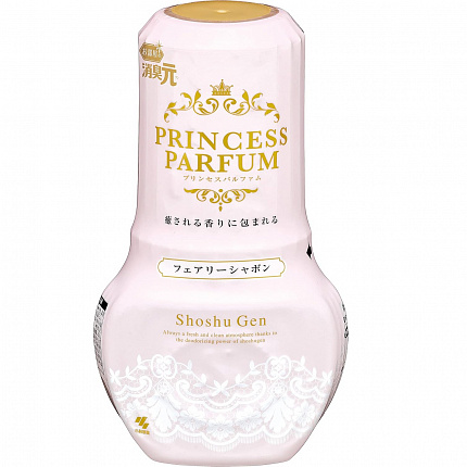 Жидкий дезодорант для комнаты KOBAYASHI Oheyano Shoshugen Princess Parfume с парфюмированным ароматом цветочного мыла, 400 мл