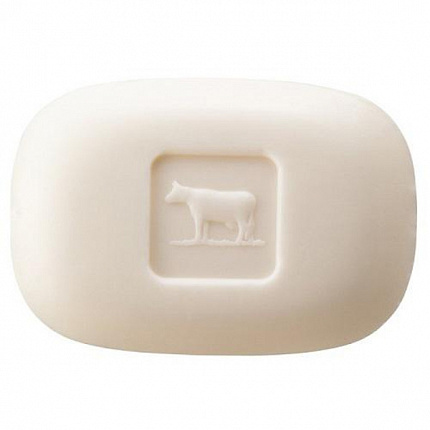 Молочное освежающее туалетное мыло COW Blue Box с ароматом жасмина, 3 шт. по 130 г