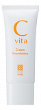 Основа под макияж с витамином С MEISHOKU Cvita Cream Foundation, универсальный тон, 30 г