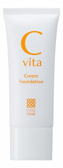 Основа под макияж с витамином С MEISHOKU Cvita Cream Foundation, универсальный тон, 30 г