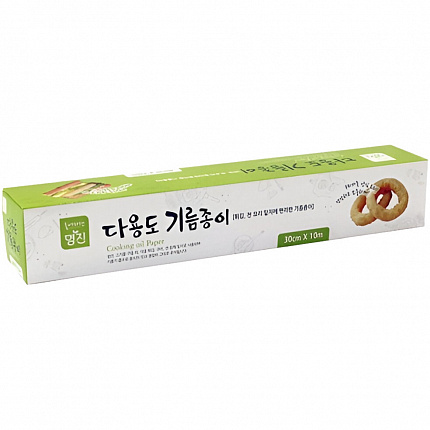 Жиропоглощающая бумага с отрывным краем-зубцами Home Edition Myungjin, 30 см х 10 м