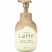 Жидкое мыло-пенка для тела KRACIE Ma & Me Latte Foam Body Soap на основе аминокислот с ароматом яблока и пиона, 550мл